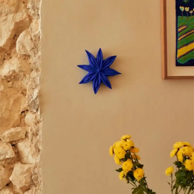 Janis bleu outremer Monochromic