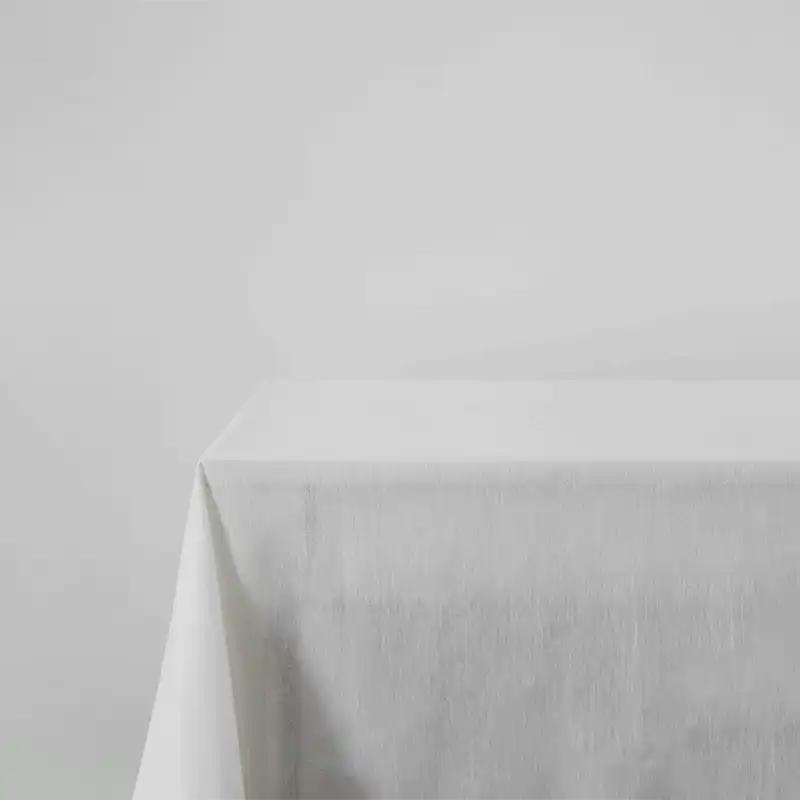 Grande nappe en lin blanc O'Cactuu