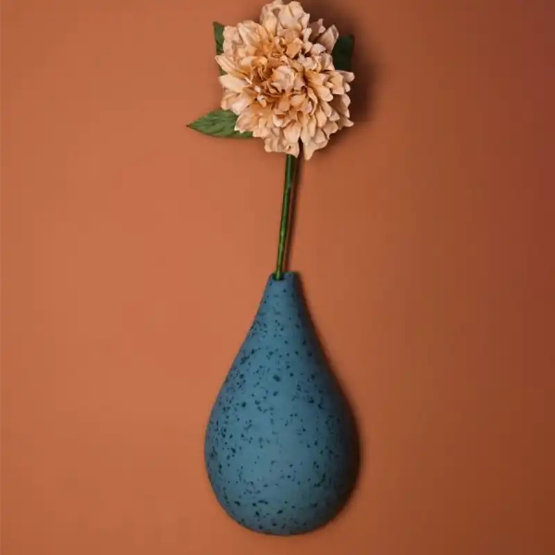 Soliflore goutte de terre vert pépite Monochromic