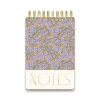 bloc-notes-floral-violet-1 Grand carnet à fleurs violettes Designworks Ink