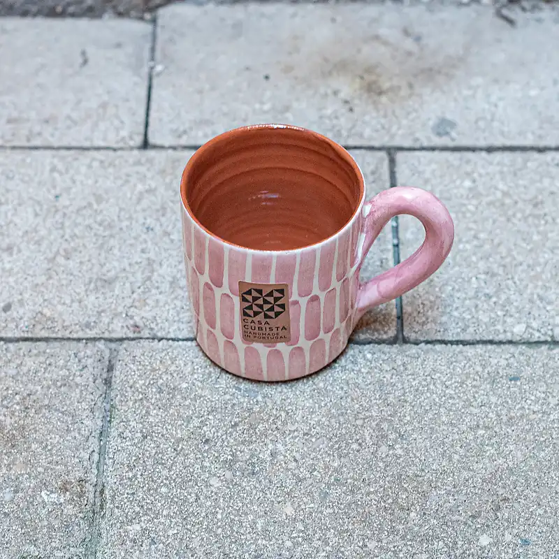 Mug dash mauve Casa Cubista