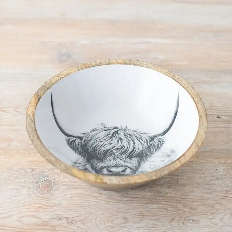 Bol en bois émaillé Highland Portland Living