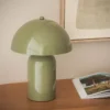 lampe-champignon-verte-2 Lampe champignon verte. Lampe ร poser.