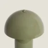 lampe-champignon-verte-4 Lampe champignon verte. Lampe ร poser.