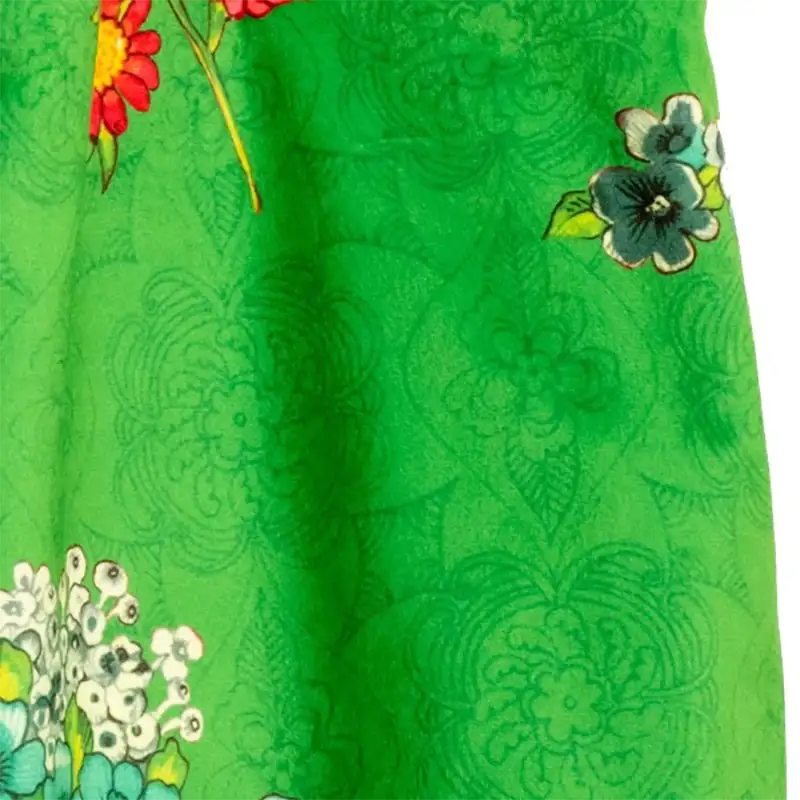 Tote bag en velours vert