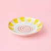 Assiette râpe ail artisanale en céramique