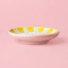 Assiette râpe ail artisanale en céramique