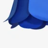 Lampe Tulipe bleue en toile d'ULM