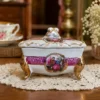 bonbonnière-vintage-porcelaine-1 Bonbonnière vintage en porcelaine