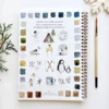 Carnet d'aquarelle hiver