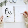 Carnet d'aquarelle hiver