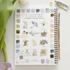 Carnet aquarelle printemps