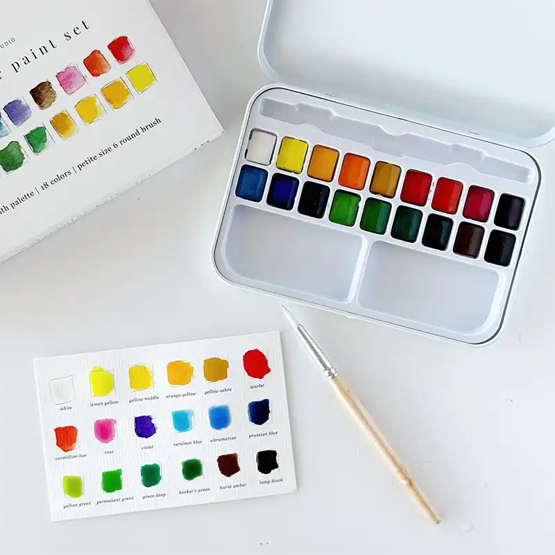 palette-peinture-3 Palette de peinture pour aquarelle