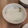 Saladier et coupes en porcelaine