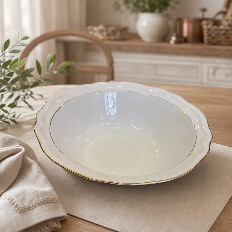 Saladier vintage en porcelaine