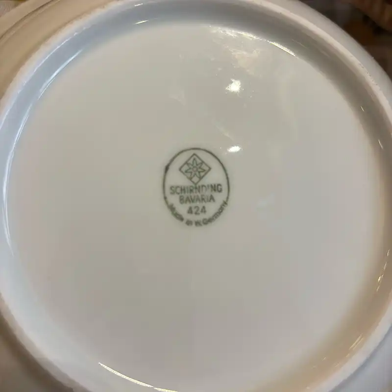 Saladier vintage en porcelaine
