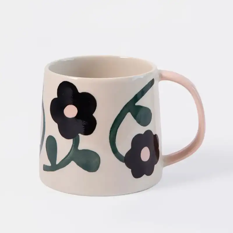 Grand mug fleurs Caroline Gardner