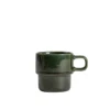 Mug en grès vert