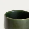 Mug en grès vert