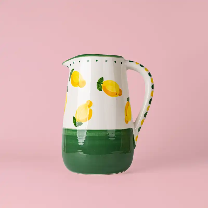 Pichet en céramique Limone