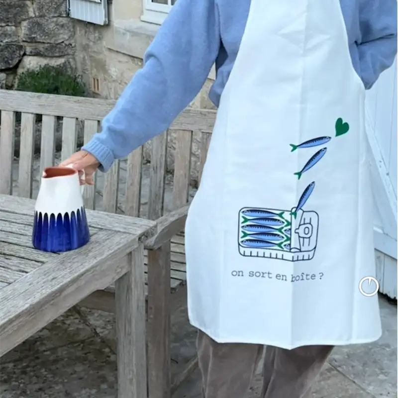 Tablier On sort en boîte