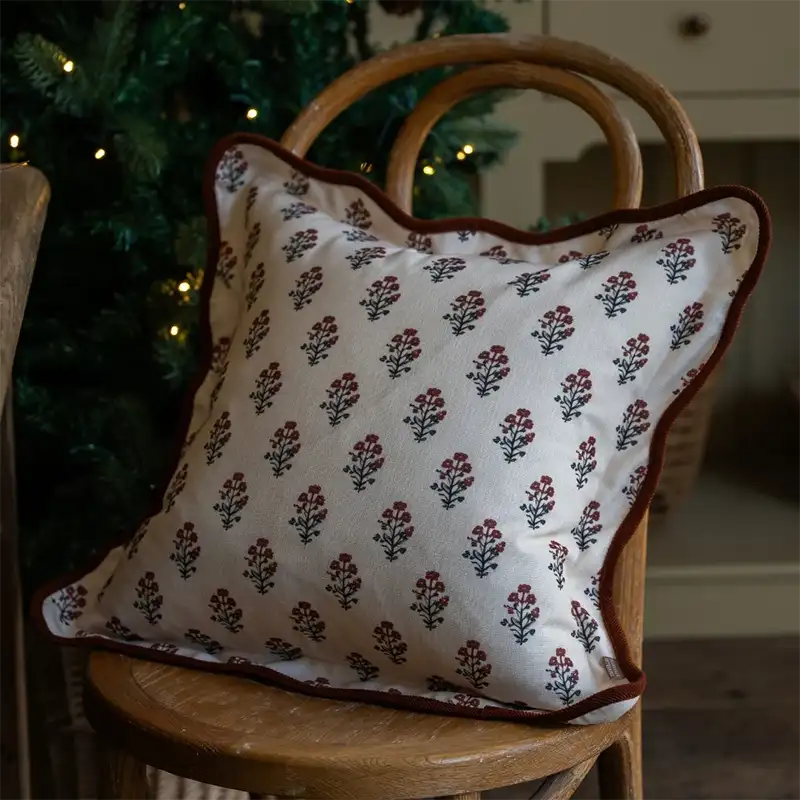 housse-coussin-motif-noel-1 Housse de coussin au motif de Noël